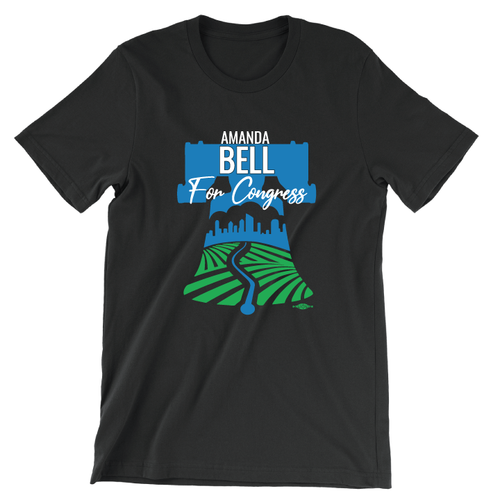 Amanda Bell (Unisex & Women's Black Tee)
