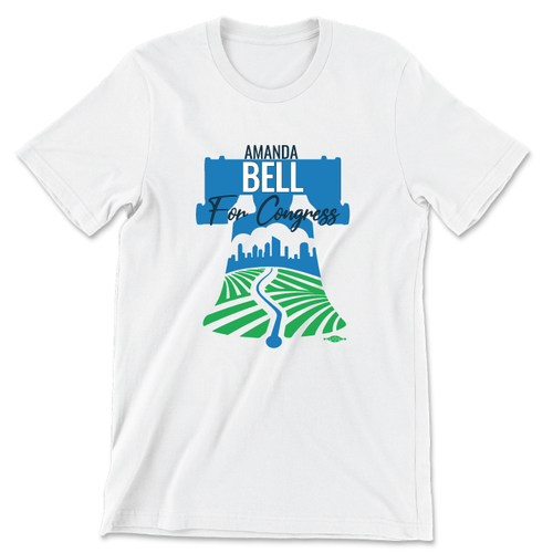Amanda Bell (Unisex & Women's White Tee)