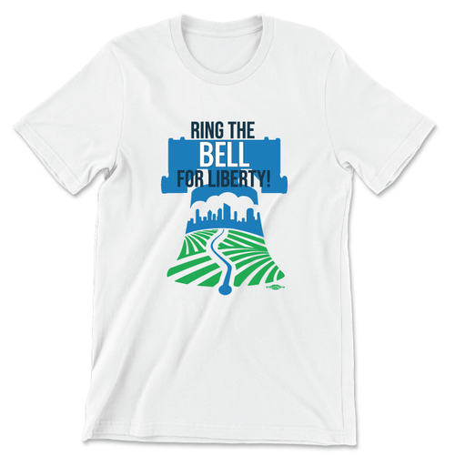 Ring The Bell (Unisex White Tee)