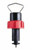 P51530-P1 Signet Paddlewheel Flow Sensor: Polypropylene, Titanium Shaft, Black PVDF rotor, Pipe size: 5 to 8 in.