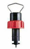 P51530-V1 Signet Paddlewheel Flow Sensor: Natural PVDF, Hastelloy C Shaft, Natural PVDF rotor, Pipe size: 5 to 8 in.