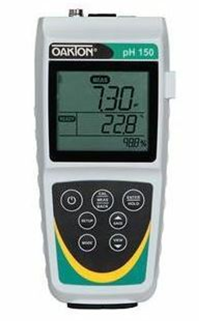 WD-35614 Oakton® Waterproof pH 150 Portable Meter