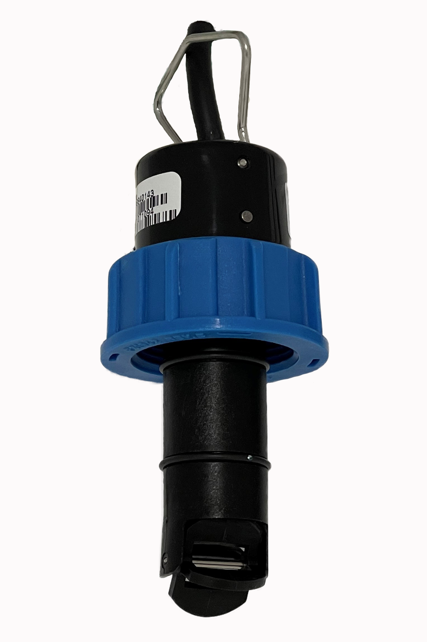 3-2536-P0 Signet Paddlewheel Flow Sensor: Polypropylene, Titanium Shaft, Black PVDF rotor, Pipe size: 0.5 to 4 in.