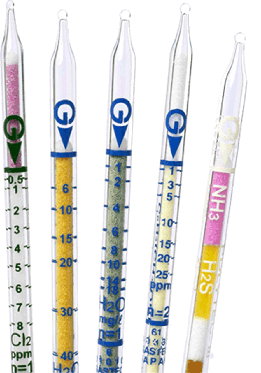 Ammonia Gastec Detector Tubes Model 3LA Range 2.5-200ppm