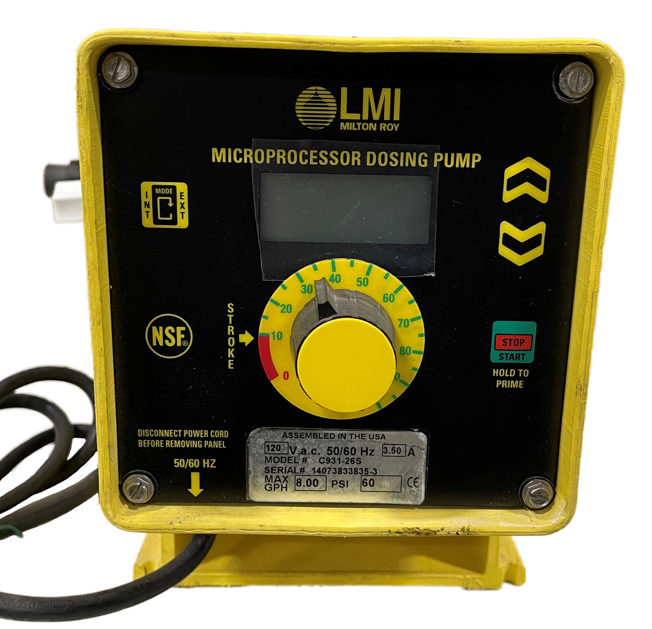 C741 LMI Chemical Metering Pump