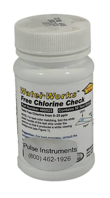 Free Chlorine  0-25ppm Water Quality Ion Test Strips Free Chlorine  0-25ppm Water Quality Ion Test Strips