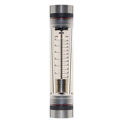 BlueWhite F-430LNS Mechanical Flow Meter - 316 SS Float Material BlueWhite F-430LNS Mechanical Flow Meter - 316 SS Float Material