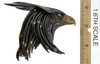 Horus: Guardian of the Pharaoh (Golden Version) - Head (Closed Beak) (No Neck Joint)