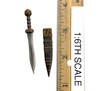 Ramesses the Great (Black) - Dagger w/ Sheath