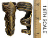 Sobek: An Egyptian Deity (Black) - Leg Armor