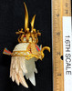 Aset: Goddess of Magic (White) - Egyptian Headpiece (Fits Over Head)