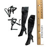 Attack Girl Sexy Costume Cloak Set (19XG39) - Boots w/ Leg Straps