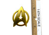 Star Trek: The Motion Picture: Admiral James T. Kirk - Starfleet Delta Badge (1:1 Full Scale Metal Pin)