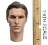 The Dark Knight Trilogy: Batman (Batman Begins) - Head (Bruce Wayne) (Molded Neck)
