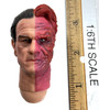 Harvey Dent: Two-Face - Head (Relaxed) (Molded Neck)