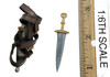 China Model: Roman Warrior - Dagger w/ Scabbard (Metal)