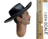 Legendary Gunner: Doc Holliday - Head w/ Hat (Non-Removable) (Molded Neck)