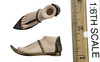 Hatshepsut (Black Version) - Sandaled Feet (No Ball Joints)
