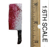 Texas Chainsaw Massacre Butcher - Meat Cleaver (Metal) (Bloody)