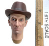 Horror of Dracula: Peter Cushing as Doctor Van Helsing - Head w/ Hat (Non-Removable) (Molded Neck)