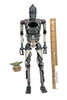 Star Wars The Mandalorian: IG-12 w/ Accessories - IG-12 Droid w/ Grogu Figurine (Electronic USB)