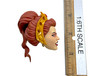 Masters of the Universe: Teela - Head (Angry Expression) (No Neck Joint)