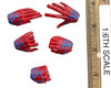 Spider-Man: Across the Spider-Verse - Spider-Punk - Hand Set (5) Spider-Man: Across the Spider-Verse - Spider-Punk - Hand Set (5)
