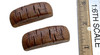 WWII German Afrika Korps Supply Duty Set - Bread Loaves (2) WWII German Afrika Korps Supply Duty Set - Bread Loaves (2)
