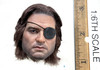 Asmus Toys Escape From New York: Snake Plissken - Head (Rooted Hair) (No Neck Joint)