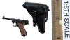 WWII German Gren Division “Nordland” - Pistol w/ Holster (Luger P08)