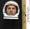 Space Exile: Mann - Helmeted Head w/ Flip Visor (No Neck Joint)