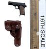 WWII German Luftwaffe Ace Erich Hartmann - Pistol w/ Holster (M37)