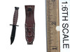 Vietnam MACV SOG Recon Team Leader - Survival Knife w/ Sheath