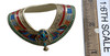 Tefnut (Blue) - Wesekh Collar (Real Copper Metal)