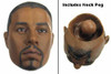 TrueType: African American Slim - Head (Includes Ball Joint Peg)