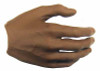 TrueType: African American Slim - Right Open Hand