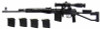 G.I. Joe: Cobra Sniper - Sniper Rifle w/ Ammo (AS-IS See Note)