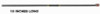 Magic Treasure - Wizard Staff (Wood) - Black w/ Red Crystal