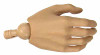TrueType: Caucasian Male Narrow V2 - Right Open Hand (Includes Joint)