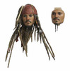 Pirates of the Caribbean: DX06 Jack Sparrow - Head w/ PERS Eyes (Includes Swapable Face)
