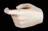 Seamless Female Caucasian DD:  Pale - Left Trigger Hand