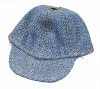 Female Denim Sets - Loose - Blue Denim Hat