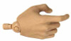 TrueType: Caucasian Male Narrow TTM18 - Right Trigger Hand (Includes Joint)