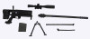 Firearms Collection Set A - M200 Sniper Rifle (Black)