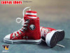TTL Canvas Shoes - Female Red Accessory Set