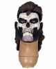 Metal Boss: Battle Armor - Skull Face Head w/ Hair (Includes Neck Joint)