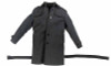 Fashion Man - Gray Over Coat w/ Belt