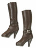 Dead Cell: Iris Branham - Tall Brown Leather Boots (Includes Joints)