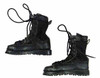 Navy SEAL Reconteam SAW Gunner - Lace-Up Black Boots (For Feet)