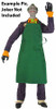 PH Customs - Meth Cook Apron (Green)